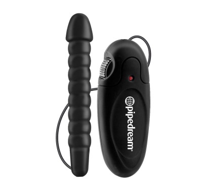 Plug/vibr-VIBRATING BUTT BUDDY BLACK